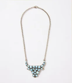 Golden Hill Longhorn Turquoise Pendant Necklace -Ghost London 5 15 DELIVERY 42136 f4edd1af 57ac 40d2 bcaf 6f28cd6c3f45 scaled