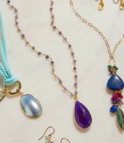 Beaded Teardrop Pendant Necklace 15 Beaded Teardrop Pendant Necklace -Ghost London 589C8499 B07D 4BAE B114 5C2699B7CBEC