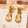 Citrine Gem Earrings 2 Citrine Gem Earrings -Ghost London 5D56D698 FCCE 4272 B847 A3142A2F5310