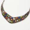 Sterling Silver Turquoise And Gemstone Collar Set -Ghost London 88177B1F 0AD5 43DC 8A79 818F0AD13A05 scaled