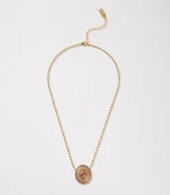 Gemstone Disc Necklace 8 Gemstone Disc Necklace -Ghost London 9DEB0886 F0D8 410F AE78 BDD6FA41688A scaled