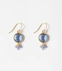 Iolite Dangle Earrings -Ghost London BA05F909 BCDE 4887 868F C0A895CCB752