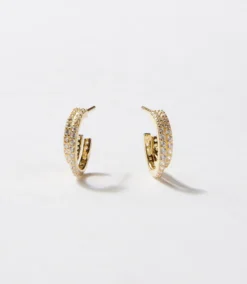 Twin Huggie Earrings -Ghost London C26901EA 48FB 43D8 8729 C539D6A29FC7