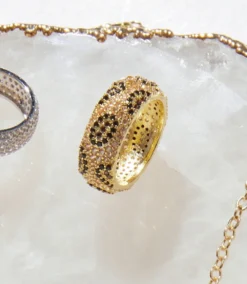 Leopard Crystal Ring