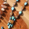 Sonoran Mountain And Boulder Turquoise Necklace & Earring Set -Ghost London DB7EE22D 5810 4395 94D6 3D0BD3E11353