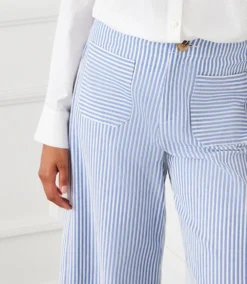 Stripe Cropped Pants 15 Stripe Cropped Pants -Ghost London E1653422 B002 4536 A4D4 977E15F79C73
