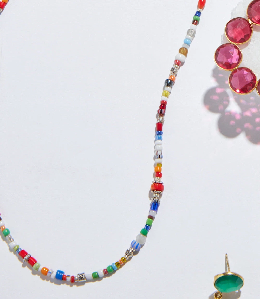 African Trade Beads Necklace 11 African Trade Beads Necklace - Image 9