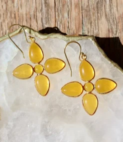 Dangling Gemstone Earrings -Ghost London FullSizeRender 07b6716f 569f 4bc1 8e45 0900076e01e9