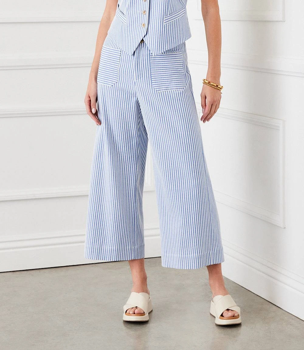 Stripe Cropped Pants 8 Stripe Cropped Pants - Image 6