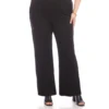 Plus Size Emily Straight Leg Pants -Ghost London L09035W BLK karenkane 2025 fall 00 1