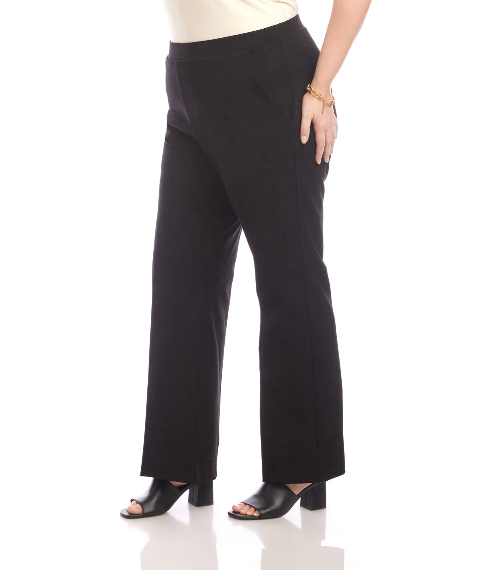 Plus Size Emily Straight Leg Pants 4 Plus Size Emily Straight Leg Pants - Image 2