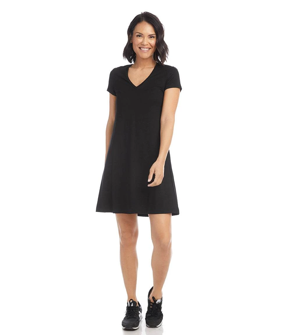 Quinn V-Neck Pocket Dress 4 Quinn V-Neck Pocket Dress - Image 2