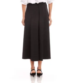 Midi Circle Skirt -Ghost London L51100 BLK karenkane 2025 Spring 00 3