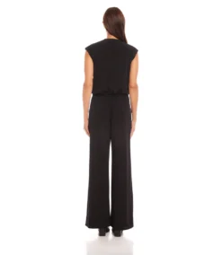 Petite Size Sleeveless Travel Jersey Jumpsuit 14 Petite Size Sleeveless Travel Jersey Jumpsuit -Ghost London L51506P BLK karenkane 2025 Spring 00 3