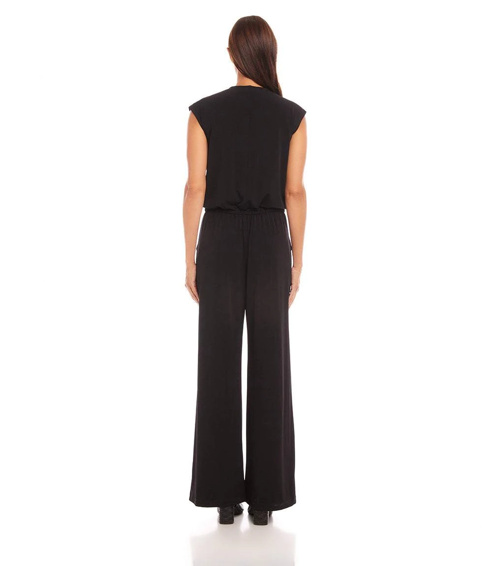 Petite Size Sleeveless Travel Jersey Jumpsuit 7 Petite Size Sleeveless Travel Jersey Jumpsuit - Image 5