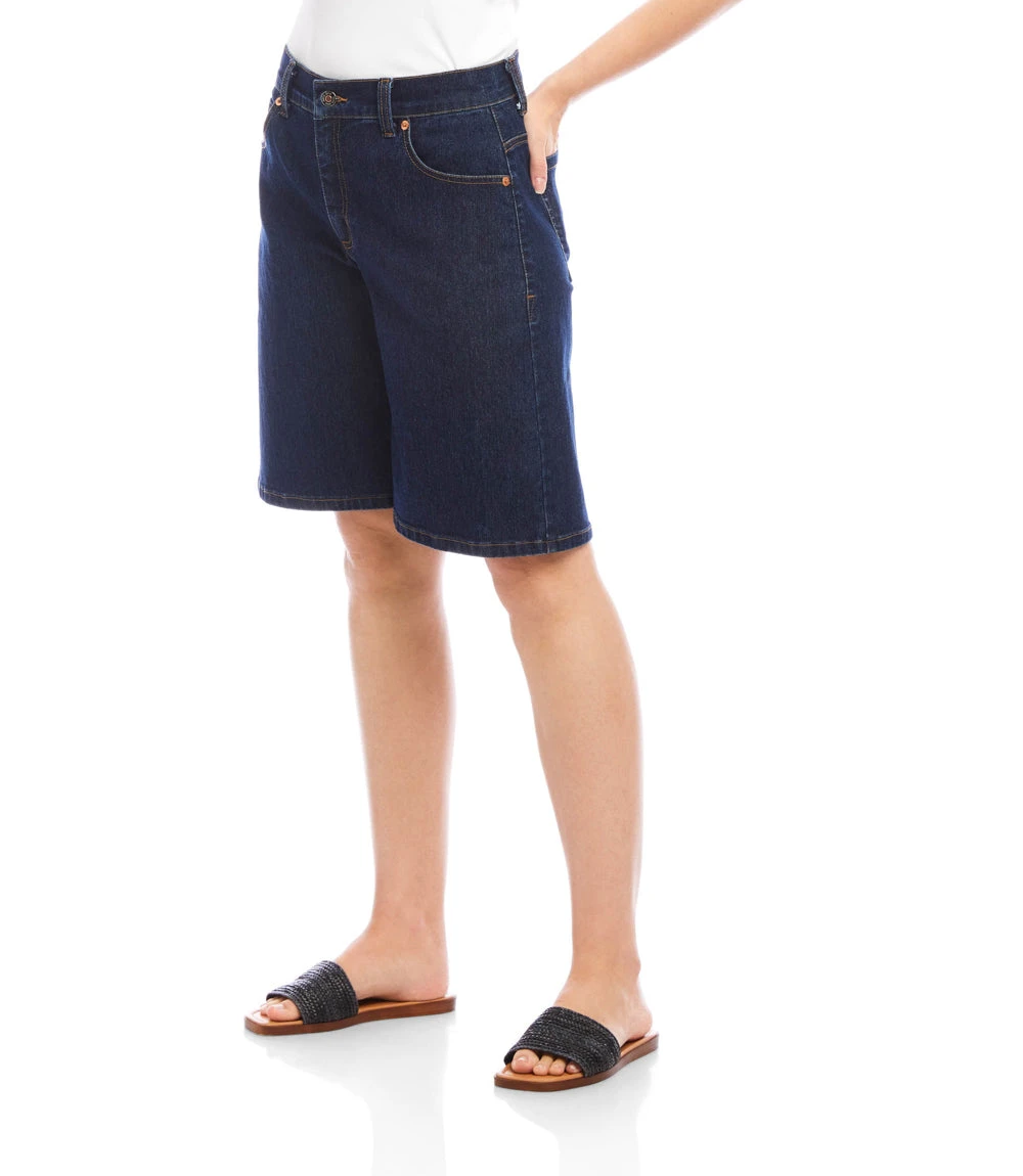 Denim Bermuda Shorts 4 Denim Bermuda Shorts - Image 2