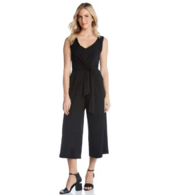Tie-Front Travel Jumpsuit 11 Tie-Front Travel Jumpsuit -Ghost London karenkane 2020 spring mailer L46132 BLK 004 3a8c2d74 b2f9 45b8 8398 8266afa1d855