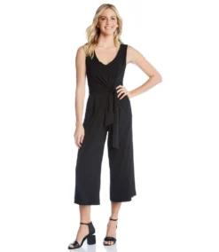 Tie-Front Travel Jumpsuit 12 Tie-Front Travel Jumpsuit -Ghost London karenkane 2020 spring mailer L46132 BLK 006 ca41103f 763e 44b7 b139 12948bc9aa4c