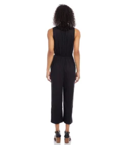 Cropped Jumpsuit -Ghost London karenkane 2022 spring L52500 BLK 003 bf26dca2 912a 45e4 a93b 8942e4a326cd