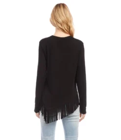 Petite Size Asymmetric Fringe Top 10 Petite Size Asymmetric Fringe Top -Ghost London karenkane 2023 fall 3L13189 BLK 003 a009a395 6966 4880 be70 94ca6312512d