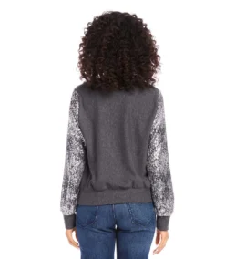 Sequin Sleeve Top -Ghost London karenkane 2024 fall 3L22006 DHG 00 3