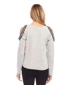 Embellished Sweatshirt -Ghost London karenkane 2024 fall 3L24006 LHG 00 3