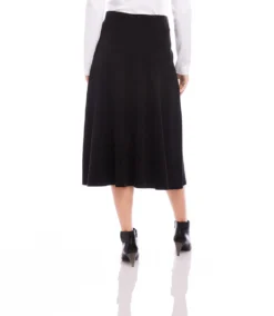 Petite Size Faux Suede Midi Skirt 10 Petite Size Faux Suede Midi Skirt -Ghost London karenkane 2024 fall 3L71500P BLK 003