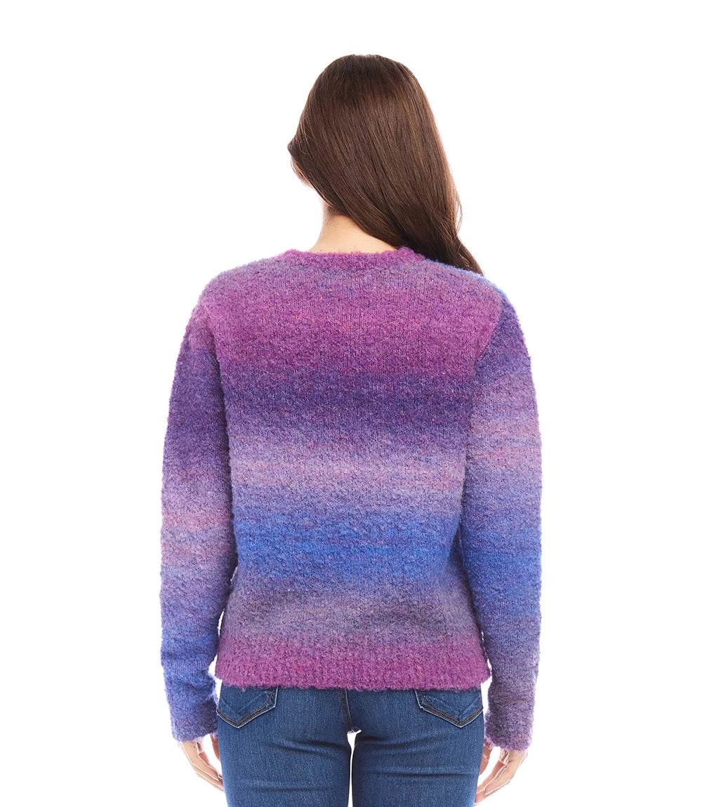 Petite Size Ombre Boucle Sweater 6 Petite Size Ombre Boucle Sweater - Image 4