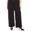 Plus Size Luna Wide Leg Pants -Ghost London karenkane 2024 fall L08700W BLK 001