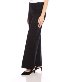 Luna Wide Leg Pants -Ghost London karenkane 2024 fall L08700 BLK 002