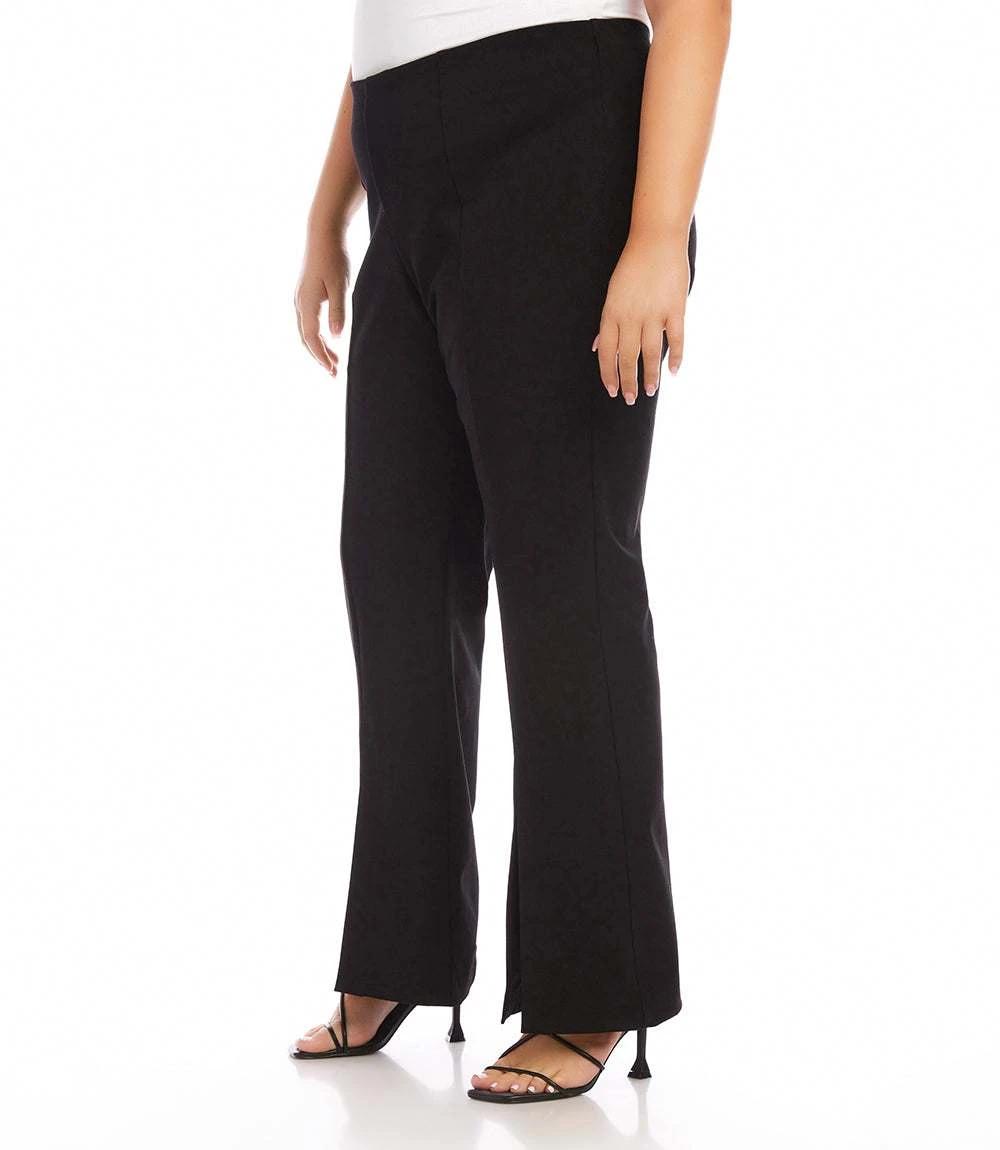 Plus Size Front Slit Pants 4 Plus Size Front Slit Pants - Image 2