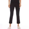 Cropped Pintuck Pants -Ghost London karenkane 2024 spring L09006 BLK 001