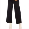Pintuck Wide Leg Pants -Ghost London karenkane 2024 summer L09023 BLK 001